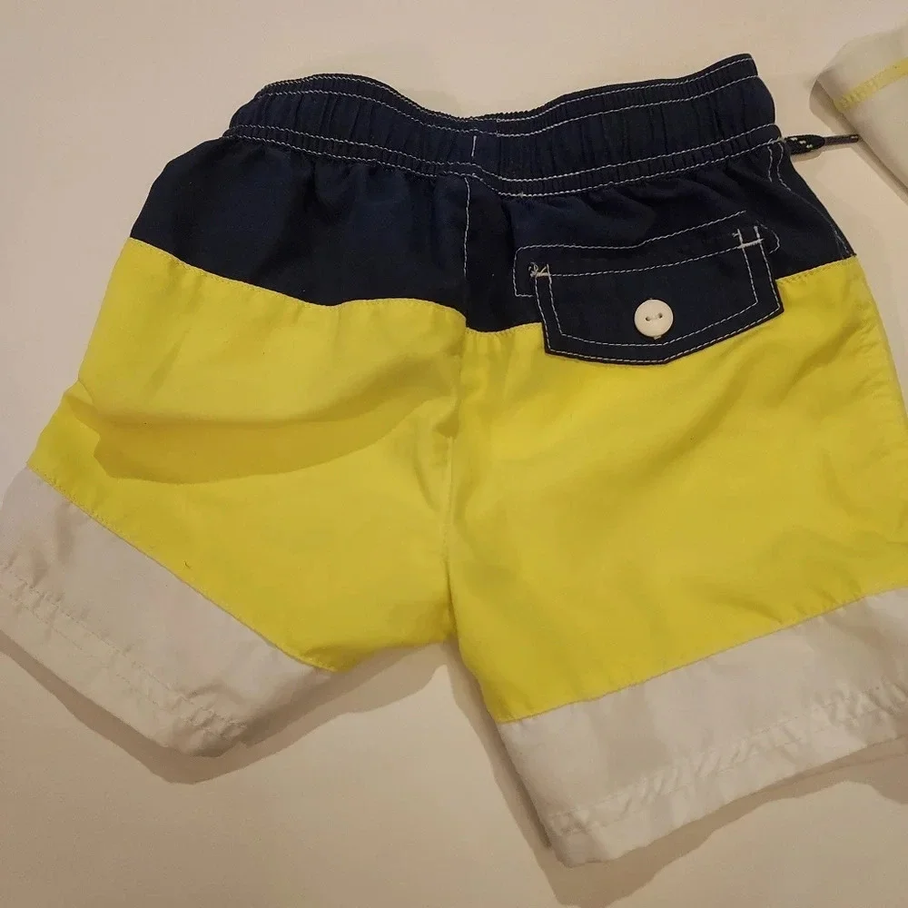 Carter's Baby Boy Captain Adorable Swimsuit Truck and Rashguard Set in Size 24M